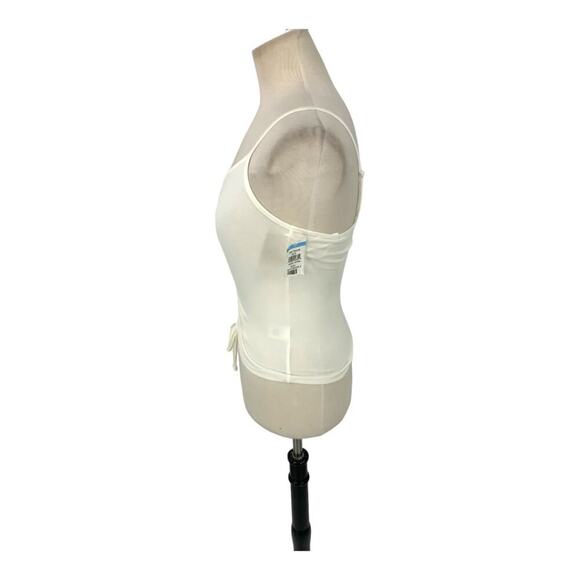 Freshman 1996 White Front Cinch Tank Top Size XS NWOT - Picture 4 of 7